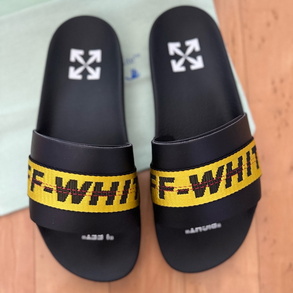 Off White industrial Slides